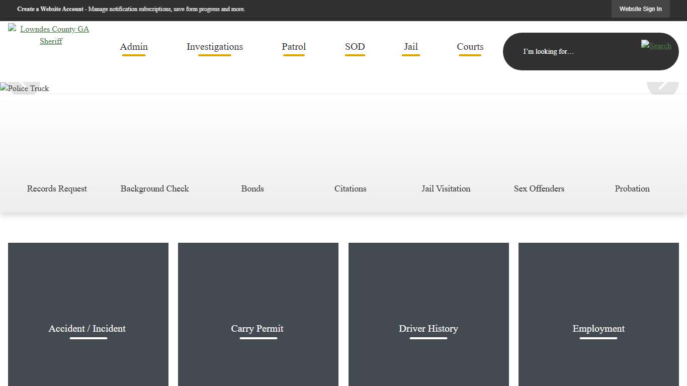 Sheriff's Office | Lowndes County, GA - Official Website